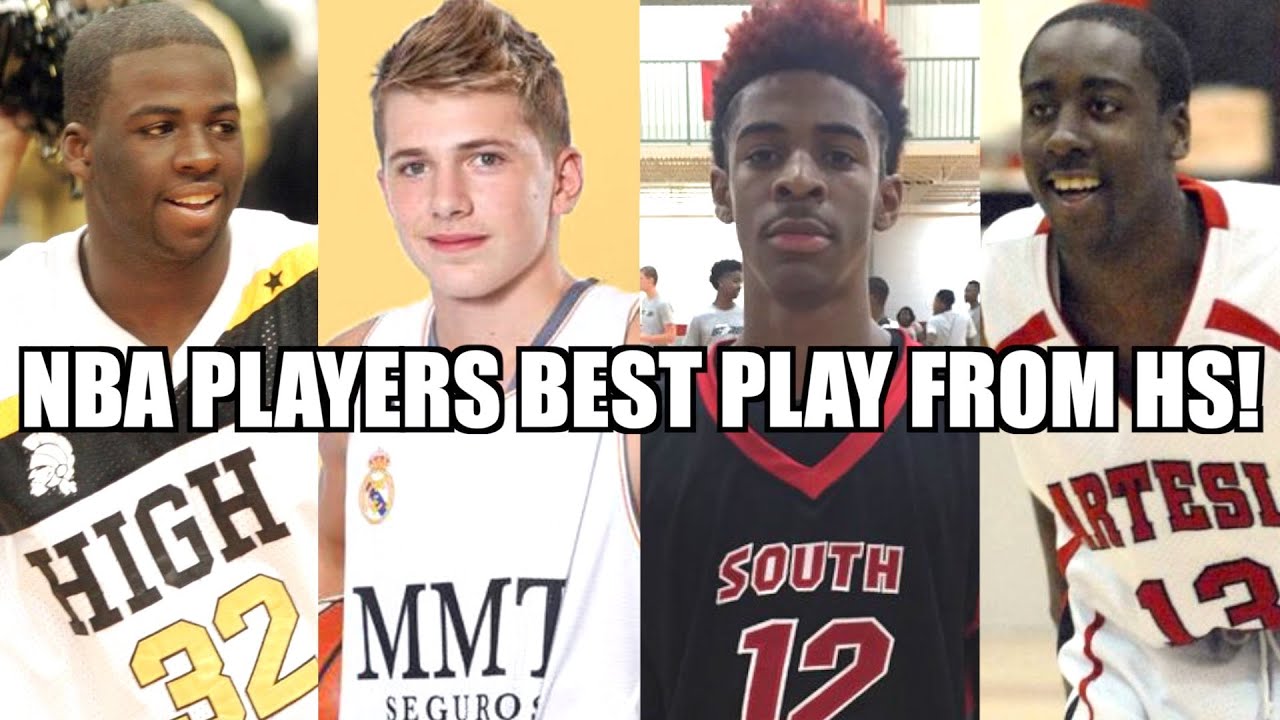 NBA PLAYERS BEST CLIP FROM HIGH SCHOOL!