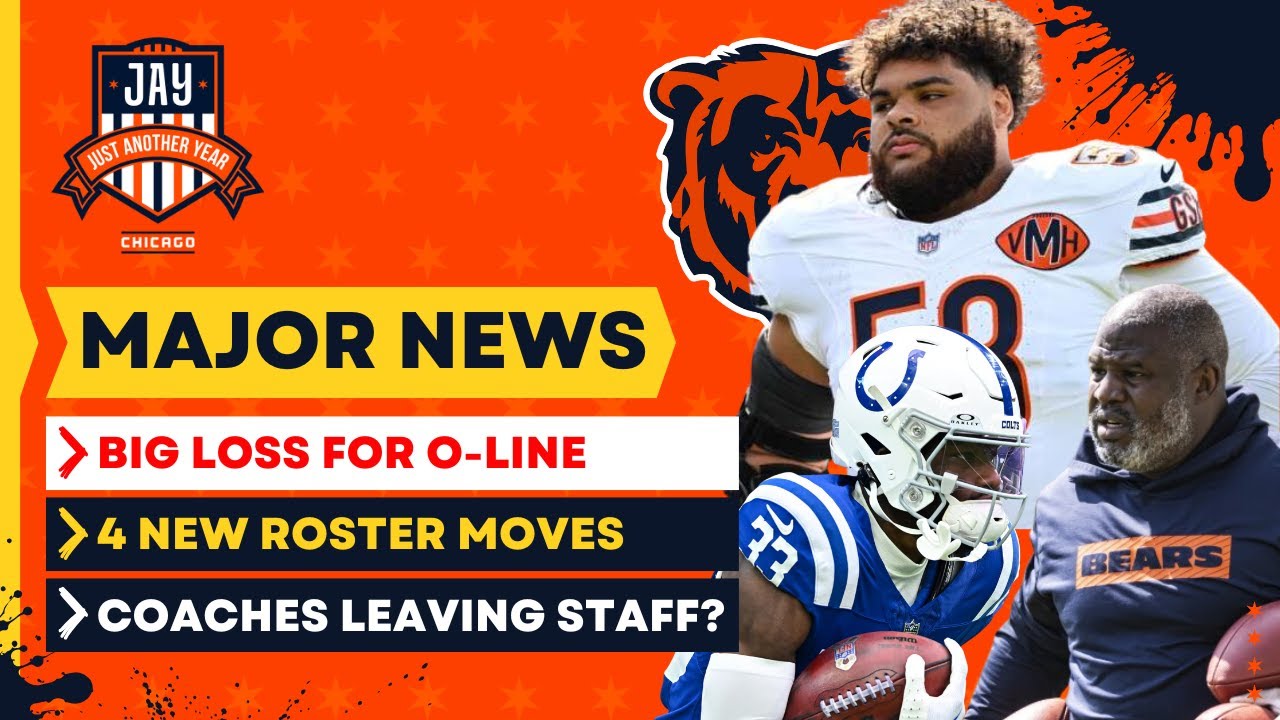 MAJOR NEWS: Bad News for Darnell Wright + 4 New Roster Moves & New Coaches Leaving After in Rumor