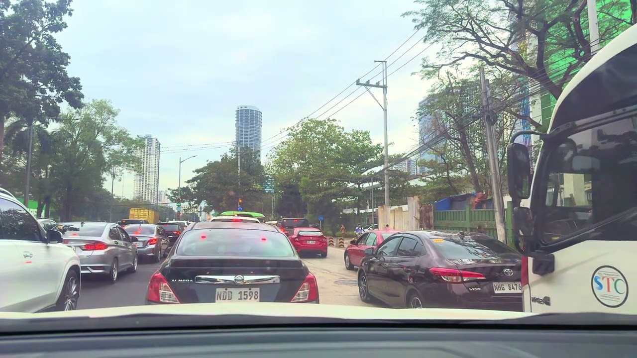 4K POV Afternoon City Drive | Real Traffic & Urban Streets