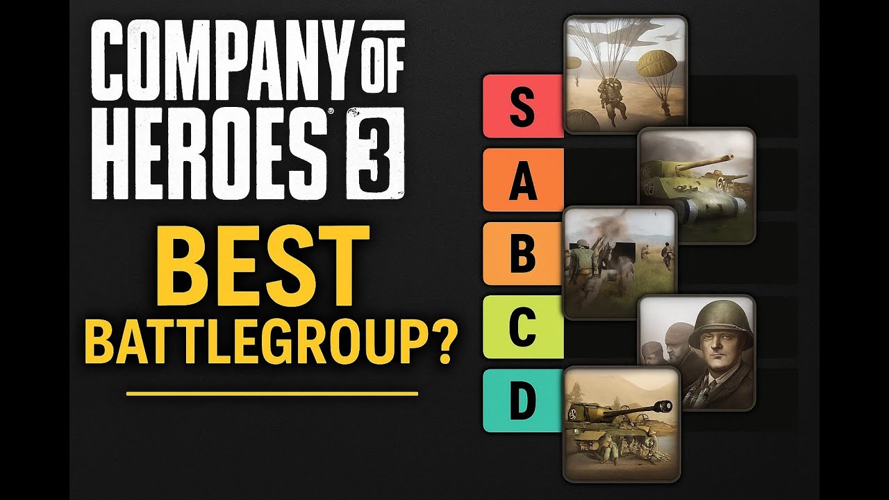 Company of Heroes 3 | US Forces Battlegroup Tier List – Which Ones Reign Supreme?  Patch 2.1.5.