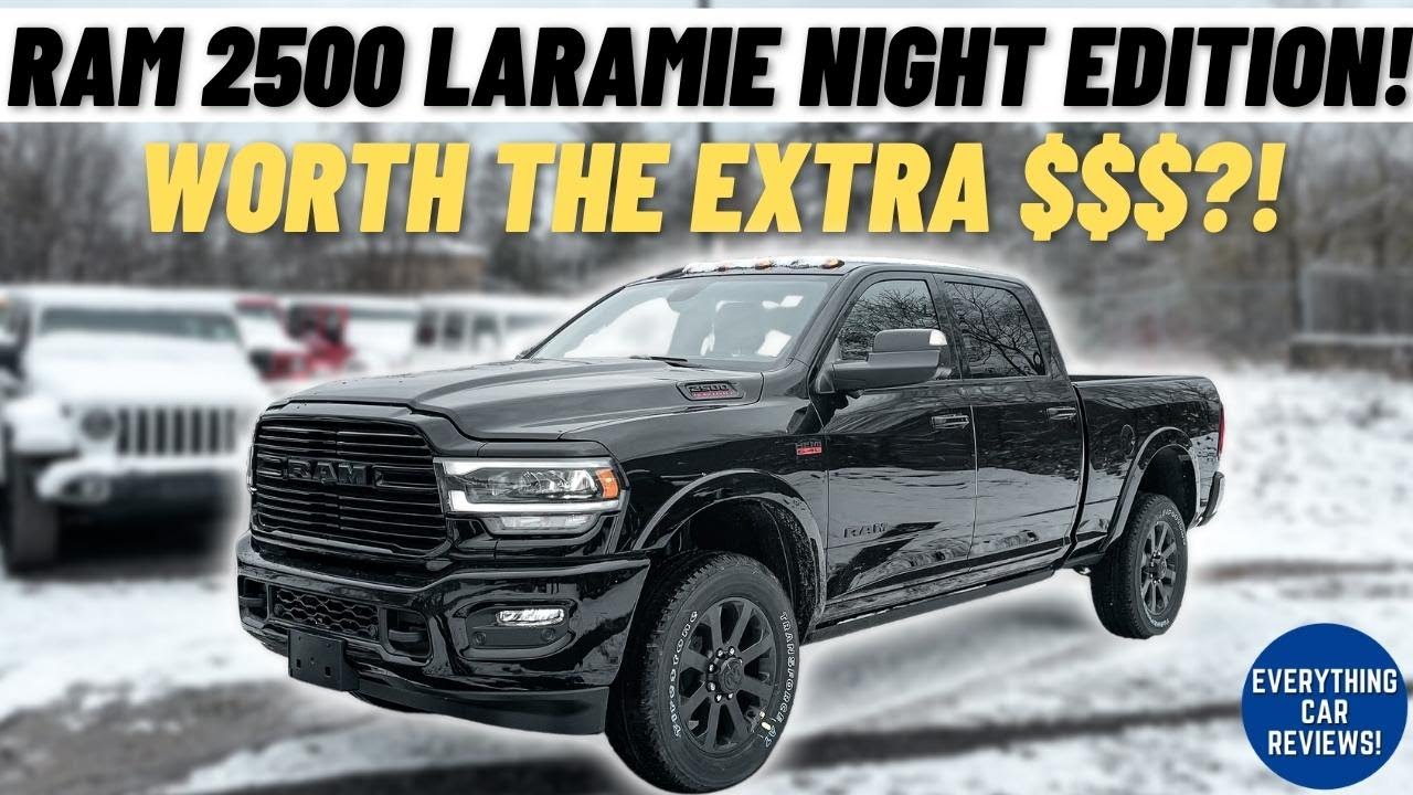 2022 RAM 2500 LARAMIE NIGHT EDITION! *Full Review* | Is It WORTH Getting The Upgrade?!