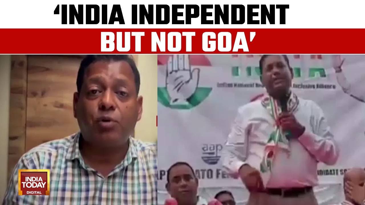 Goa Congress Candidate Accused Of Anti-constitution Remark, BJP Files Complaint | India Today
