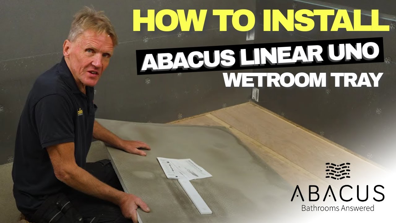 Installing a Linear Uno Shower Tray