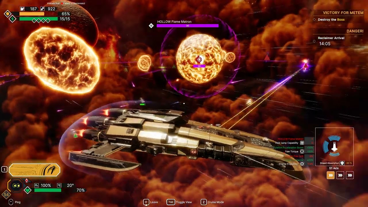 Void Crew - Metem Destroyer vs Flame Matron - Solo