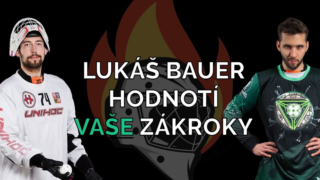 LUKÁŠ BAUER hodnotí VAŠE ZÁKROKY! 🔥 Brankáři na Grilllu speciál-hyper-nářez (florbalový brankář)