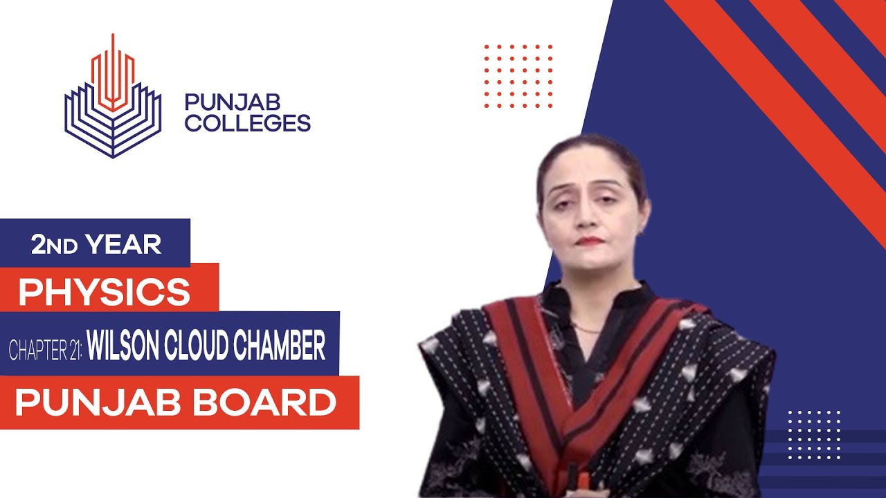 PGC Lectures-Inter Part II-Punjab Board-Physics-Chapter 21- Wilson Cloud Chamber