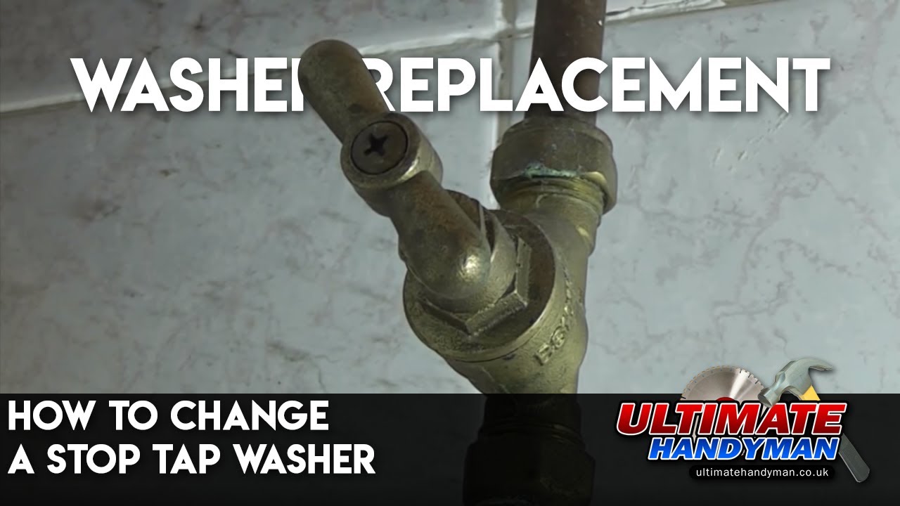 How to change a stop tap washer