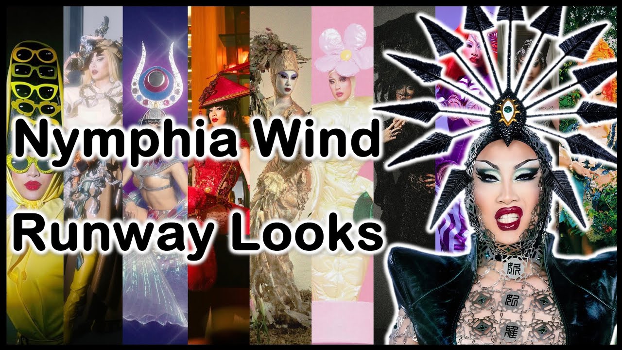 Nymphia Wind Runway Looks | RuPaul’s Drag Race Season 16