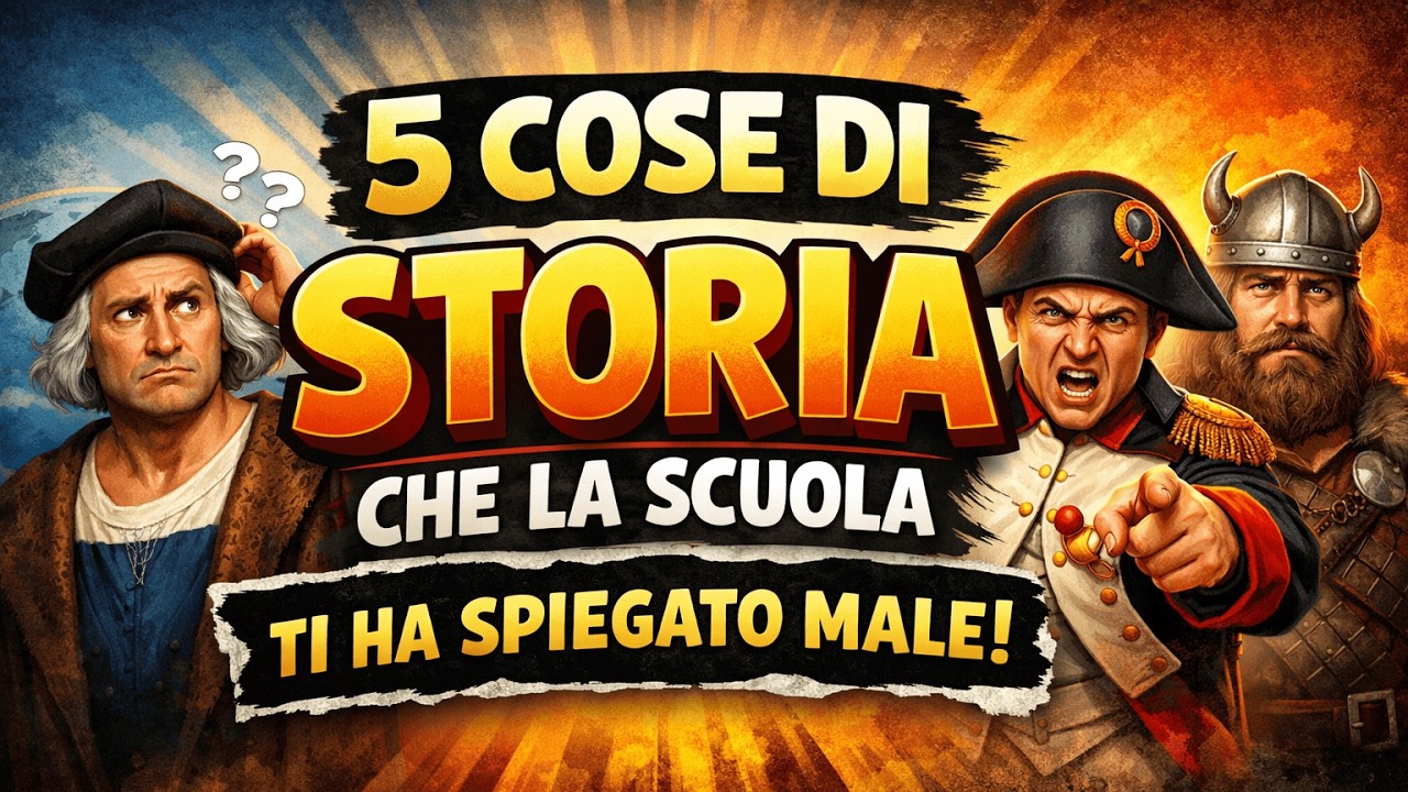 5 cose di storia che (probabilmente) hai studiato male a scuola