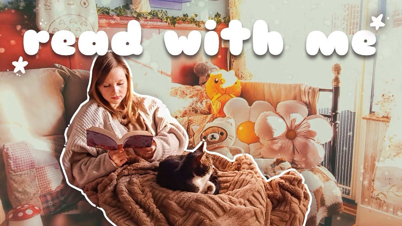 READ WITH ME 📚🎀 2 hours of reading body doubling & cozy jazz 🎶