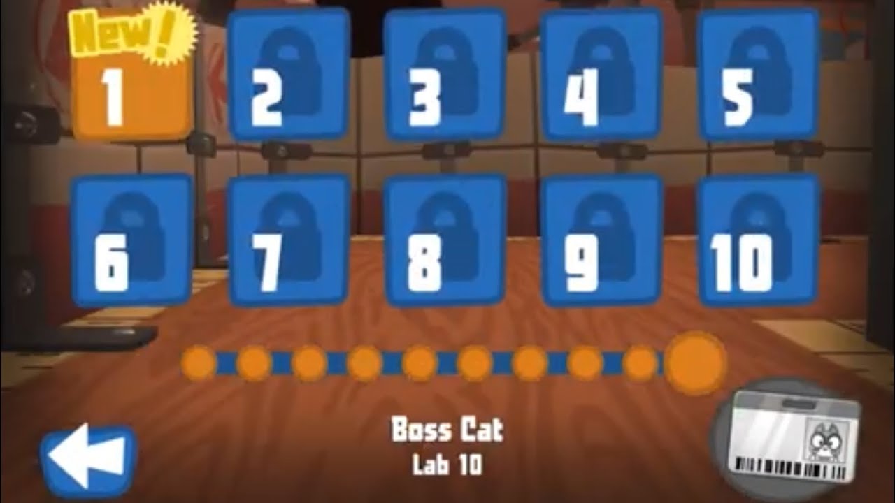 Mouse Bot BOSS CAT All 10 Levels Lab 10 😾