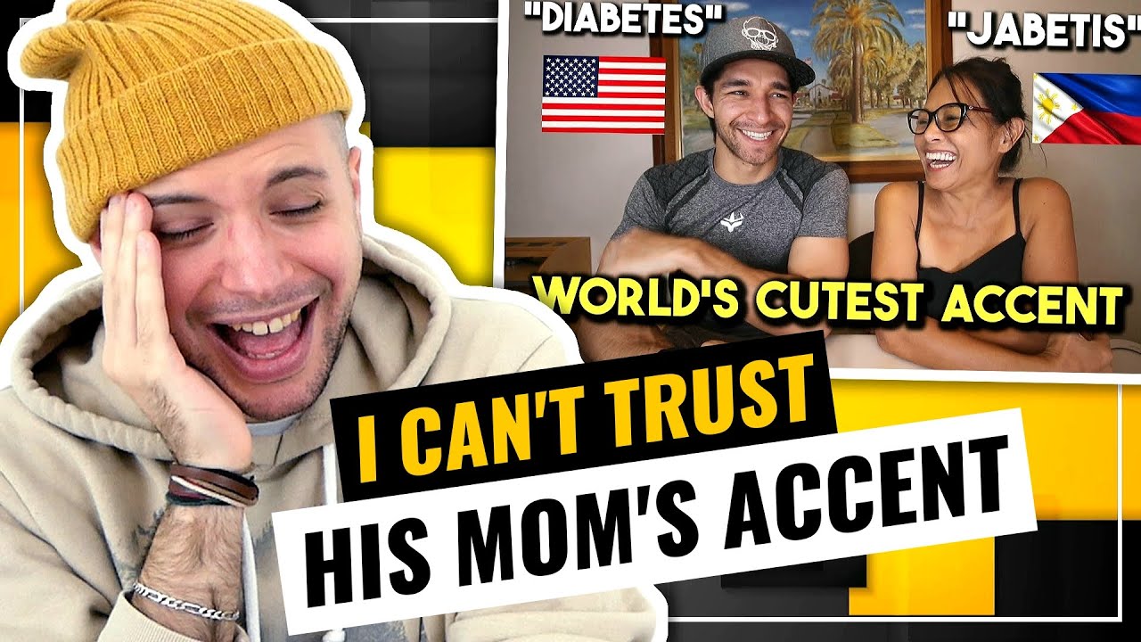 🇵🇭 PINOY vs. AMERICAN 🇺🇸 - Accent Challenge (FILIPINO MOM Edition!) | HILARIOUS! | HONEST REACTION
