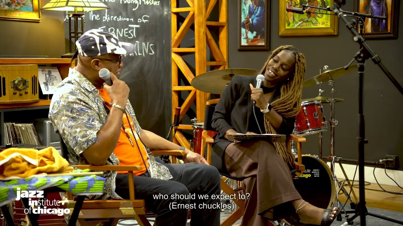 Discussion with jazz great Ernest Dawkins