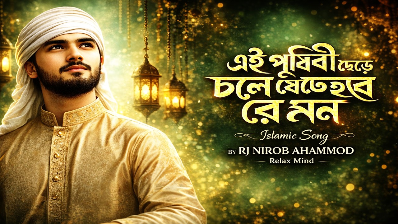 এই পৃথিবী ছেড়ে চলে যেতে হবে রে মন. | bangla song | nirob ahammod | a Islamic song | new song-2026