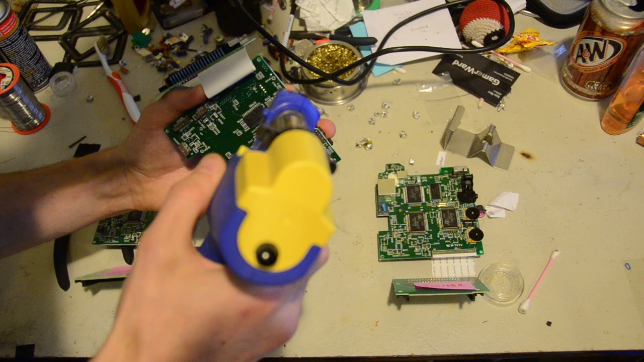 Turbo Express Repair. Pc engine. TG16 Modifications and Upgrades Part 1.