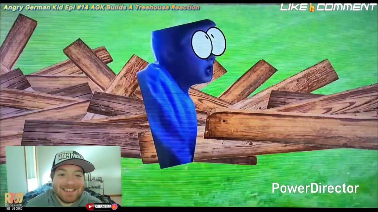 Angry German Kid Epi #14 AGK Builds A Treehouse Reaction 