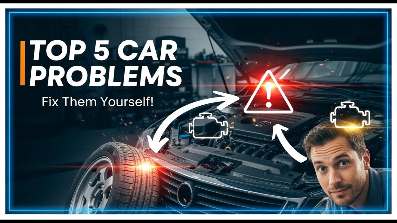 TOP 5 Most Common Car Problems 2026 | And How You Can Fix Them Yourself!