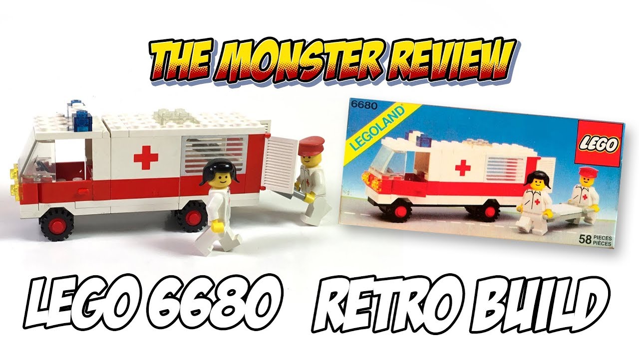 Lego 6680 - Ambulance - Classic Town - Retro Build