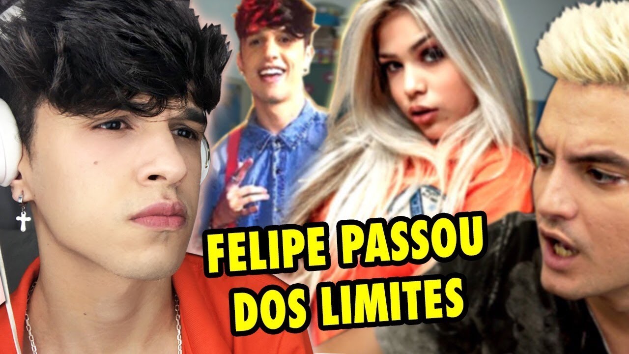 REAGINDO AO FELIPE NETO ME REAGINDO NO CLIPE DA MELODY!!