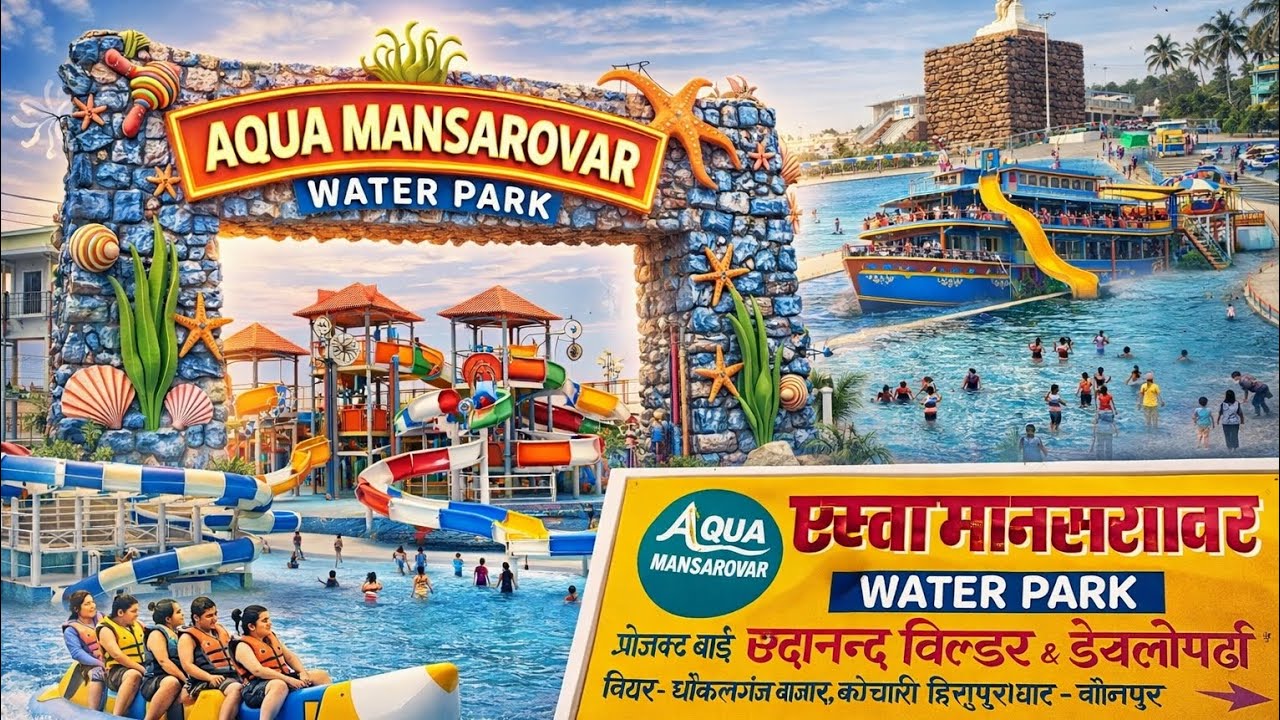 Aqua Mansarovar Water Park & Resort – Best Family Water Park & Fun Destination.Enjoy your Holiday.
