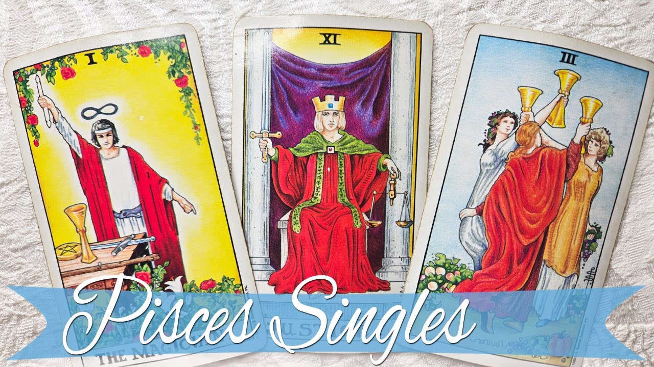 PISCES SINGLES You are exactly what each other needs!  This is a caring connection!