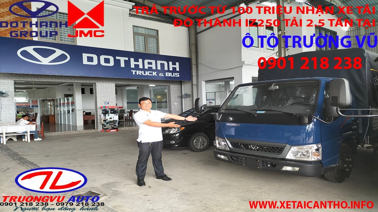 [Ô TÔ TRƯỜNG VŨ] Bán Xe Tải DOTHANH IZ250 Tải 2.5 Tấn Tại Cần Thơ | DOTHANH AUTO CONTEST 2023
