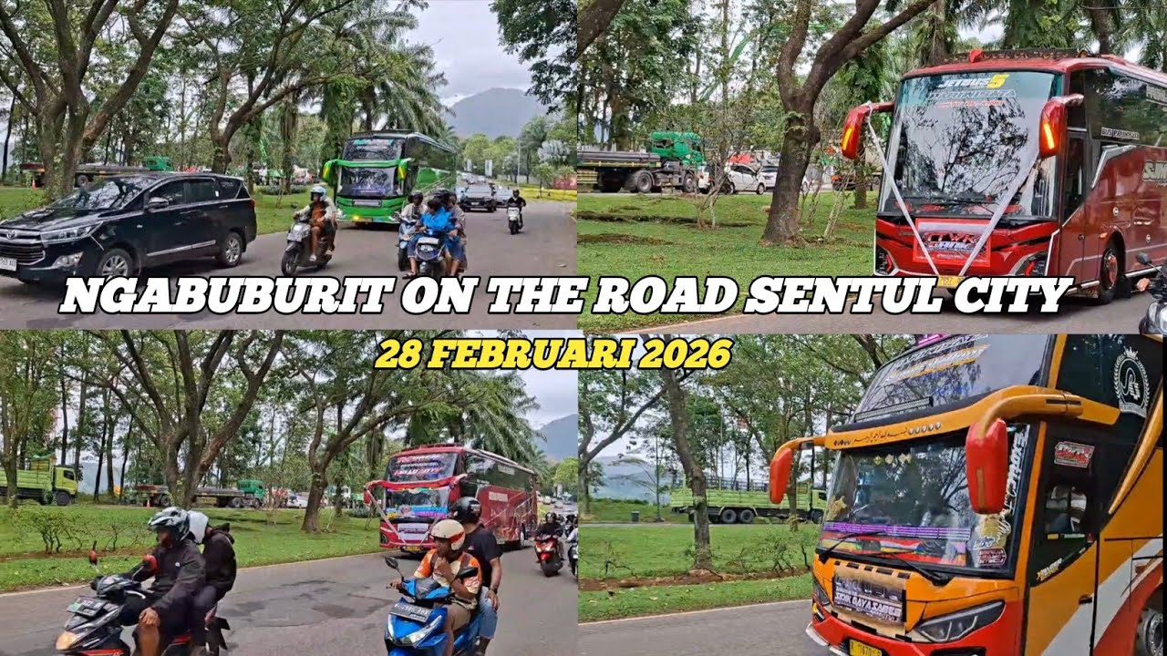 HUNTING BUS BASURI || TRIP 28 FEBRUARI NGABUBURIT ON THE ROAD SENTUL CITY 