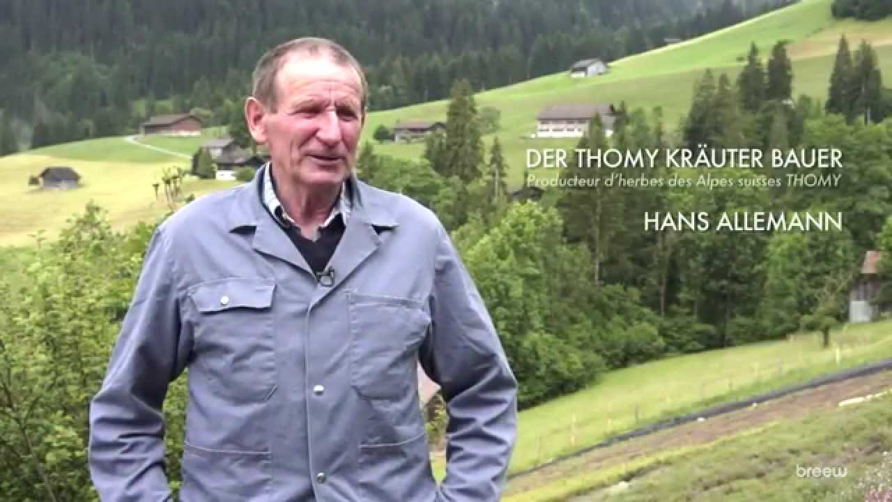 Hans Allemann der Thomy Kräuter Bauer