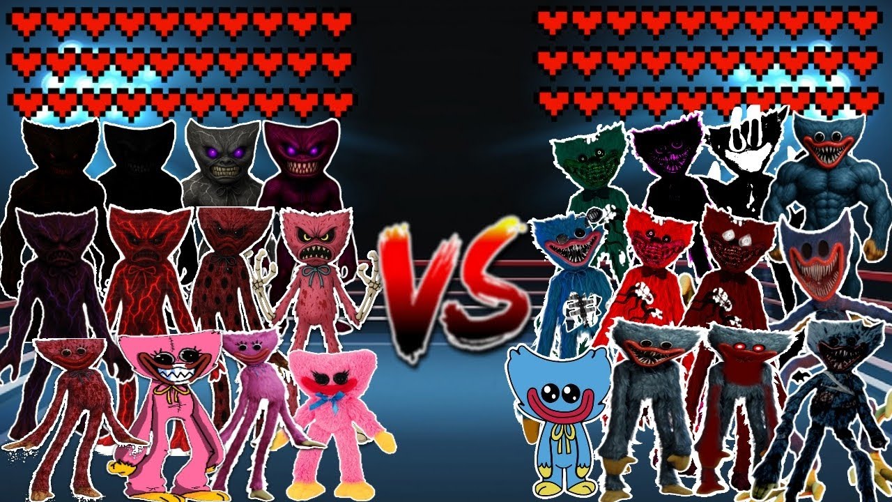 Kissy Missy Monster Evolution vs Huggy Wuggy Monster Evolution! Meme battle 