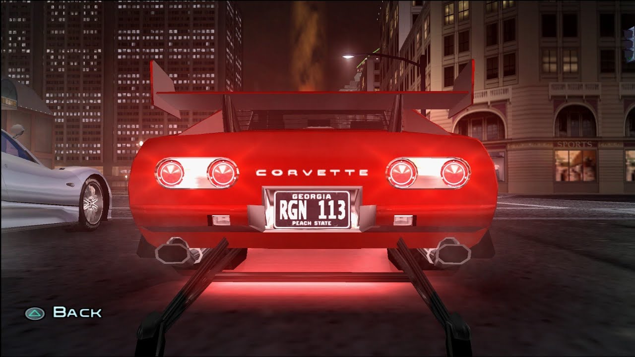 MIDNIGHT CLUB 3 GAMEPLAY FULL HD 1080p [PCSX2] 68 CORVETTE X MCLAREN F1 LM