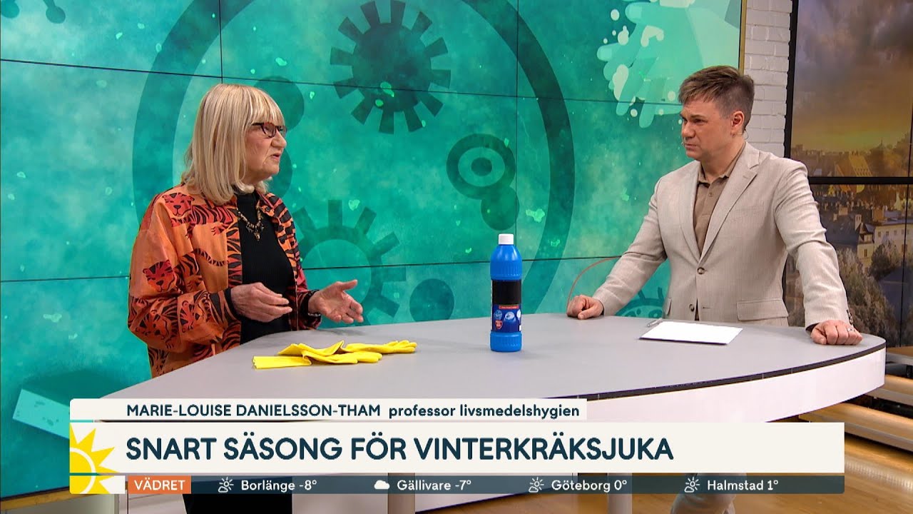 Så städar du bort vinterkräksjukan | Nyhetsmorgon | TV4 & TV4 Play