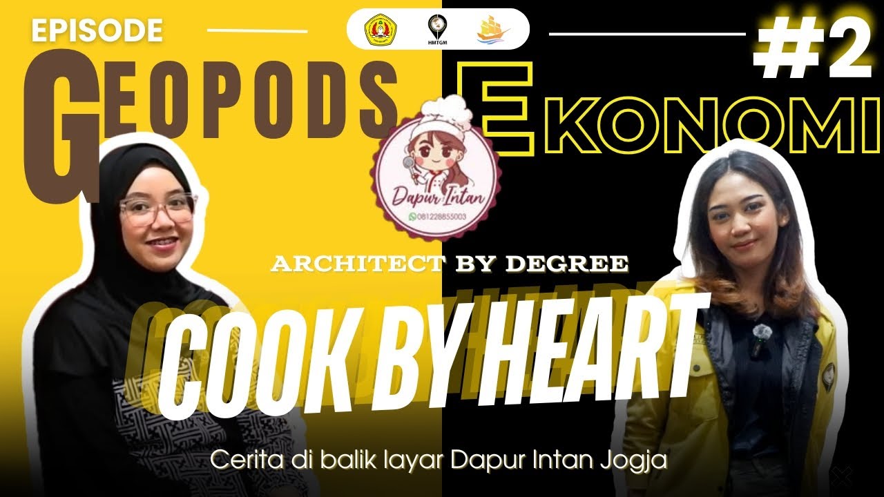 [GEOPODS EP. 2] ARCHITECT BY DEGREE, COOK BY HEART: 