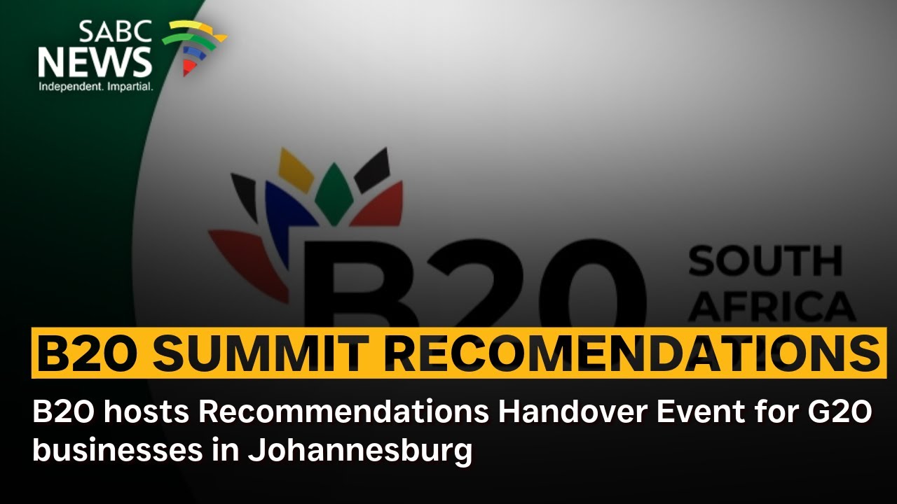 B20 submits recommendations to G20