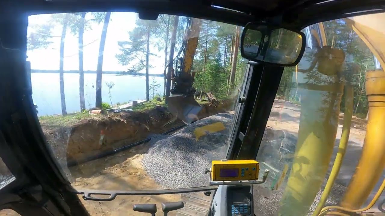 Viimeinen työpäivä Komatsu PC 160lc Vm 2005