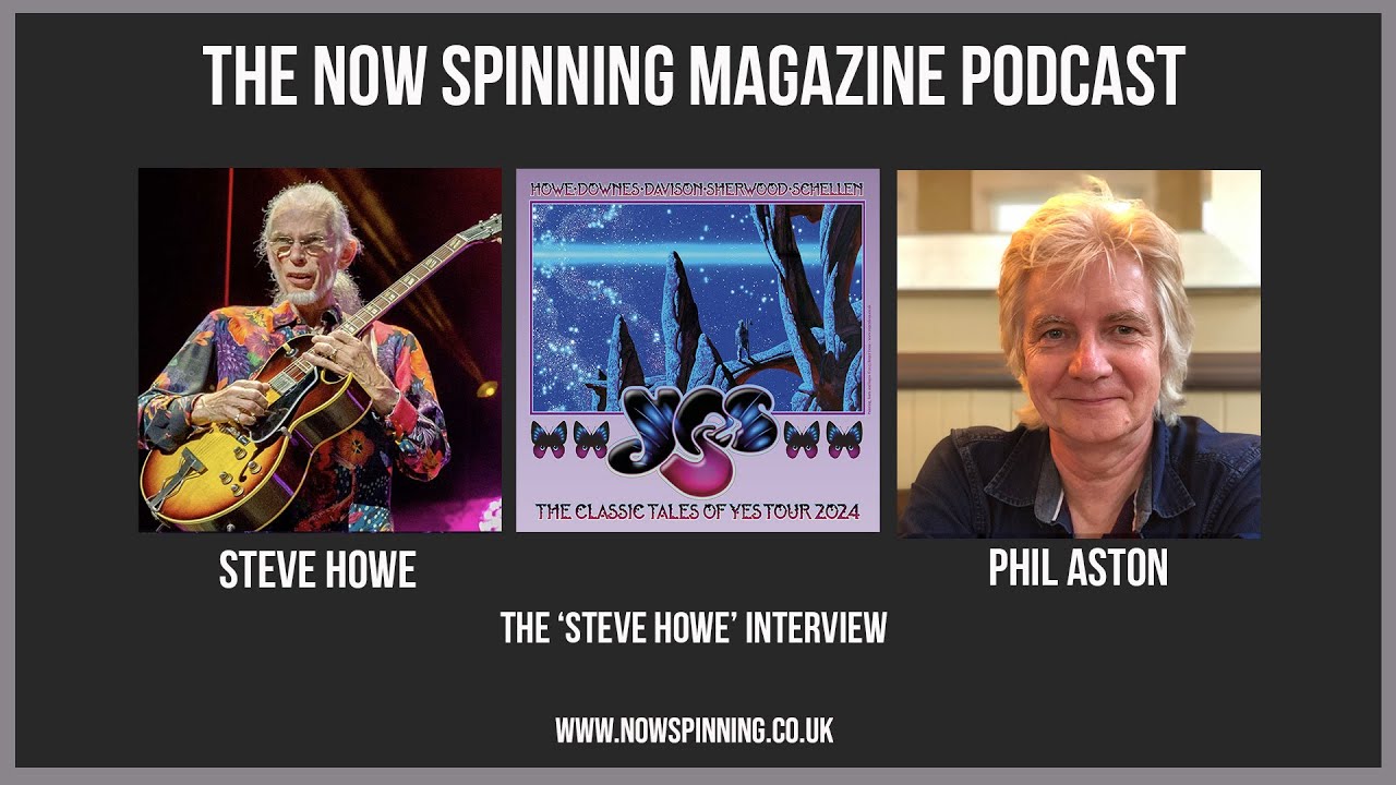 Steve Howe Interview : Steve Howe from YES talks to Phil Aston about Setlists, Guitars and More