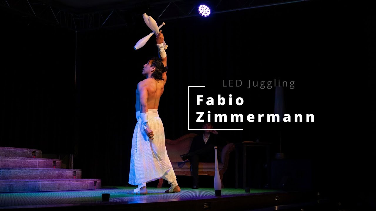 Contemporary LED-Juggling Show