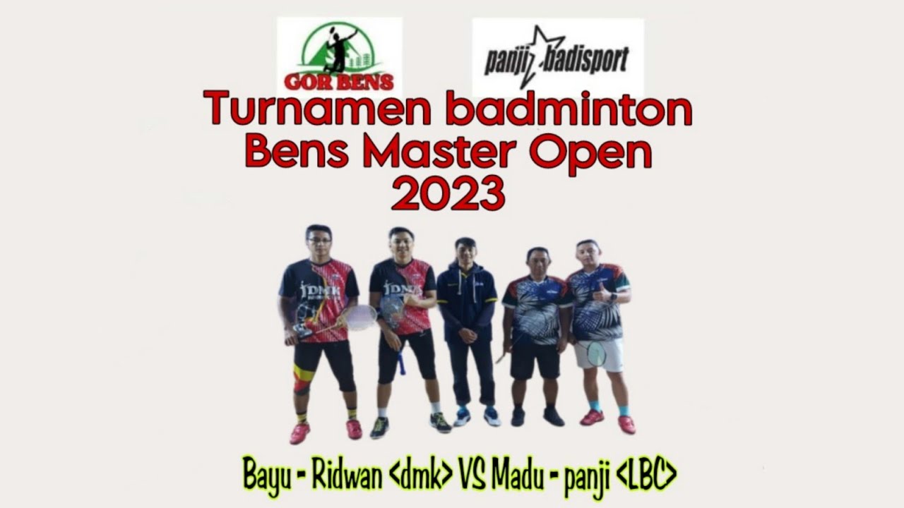 madu-panji LBC Lembang VS Bayu- Ridwan *Open turnamen badminton Bens Master Lembang-bandung,Kls B
