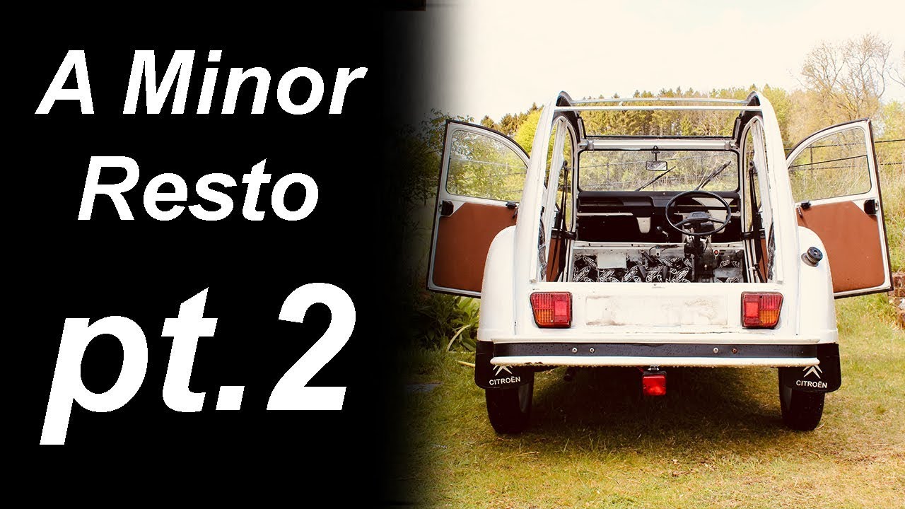 Restoring my own car - Citroen 2cv - Part 2