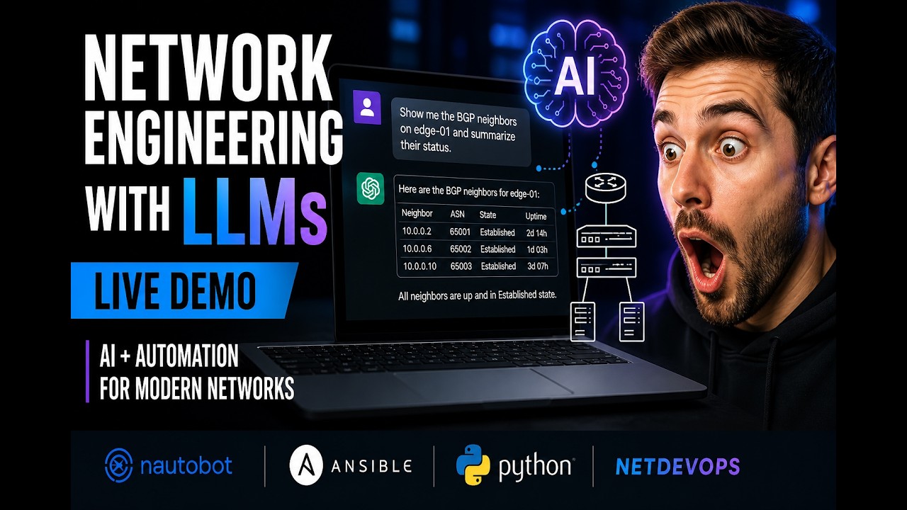 Network Automation: Debugging Ansible Playbooks with LLMs & Netclaw