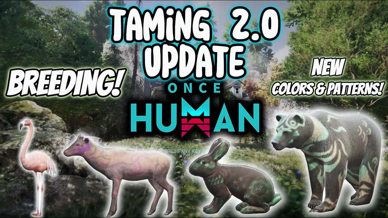 New Taming Update! Why Should I Breed?! New Colors & Patterns! #oncehuman