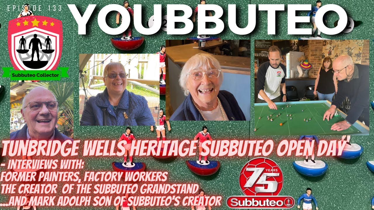 Former Subbuteo Employee Interviews @Tunbridge Wells Subbuteo Heritage Open Day Youbbuteo