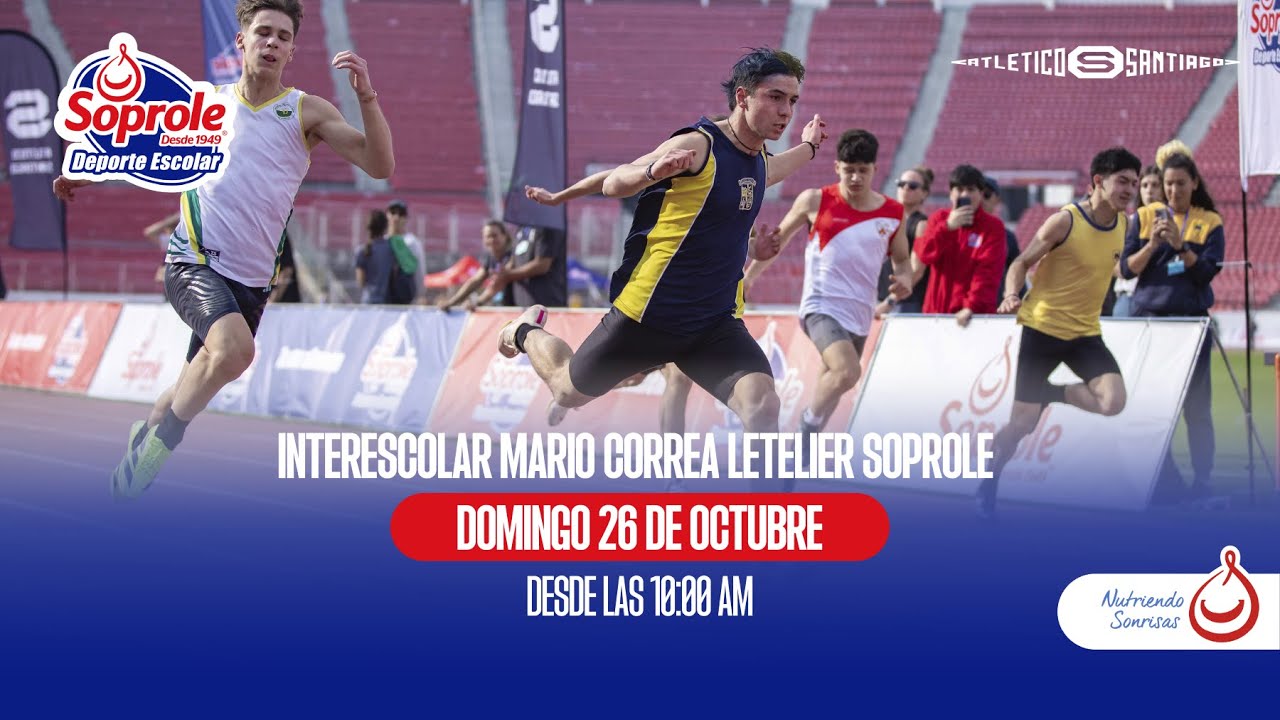 EN VIVO: JORNADA 3 INTERESCOLAR FINAL MARIO CORREA LETELIER SOPROLE