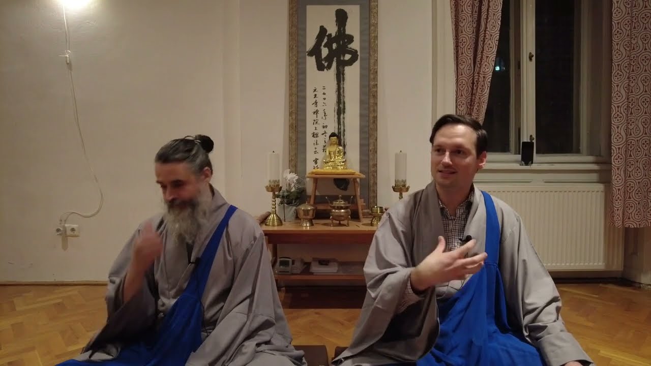 2023.03.13. Budapesti Zen Központ - Hétfő esti zen gyakorlat, kérdés/válasz