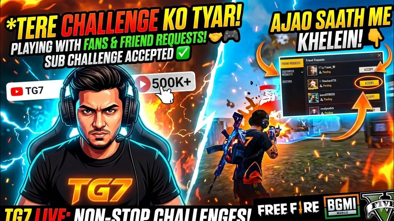 Custom Room Challenge! ⚔️ Join Fast for 1vs1!