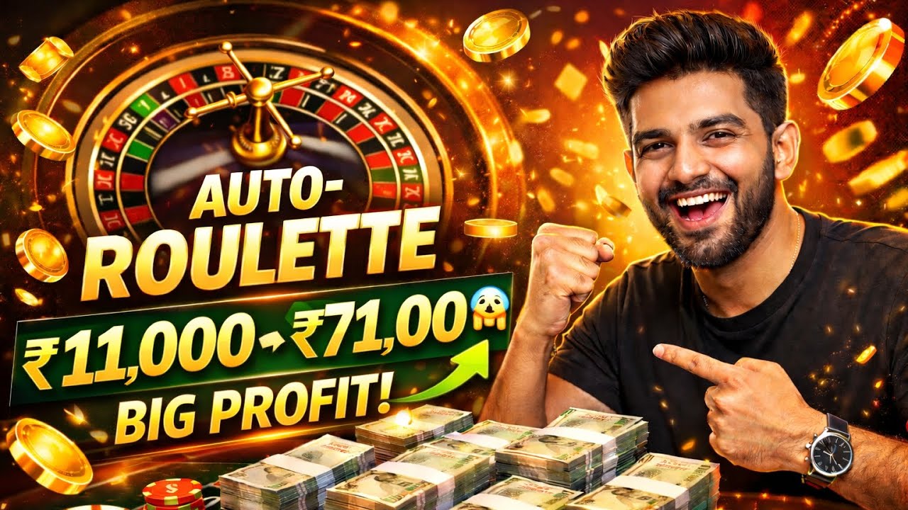 ₹11,000 Se ₹71,000 Profit 😱 | Auto Roulette Big Win | Smart Strategy
