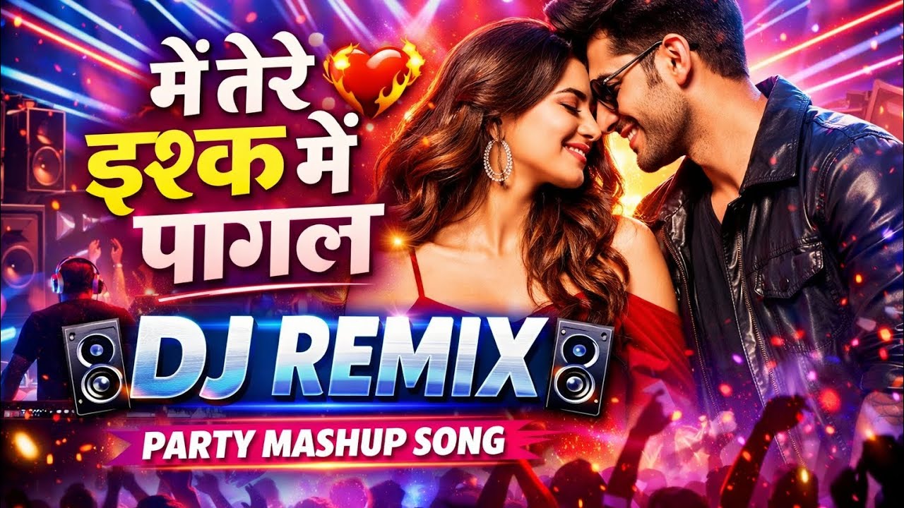 में तेरे इश्क में पागल 💔 DJ Remix | New Love Party Song 2026 | Hindi DJ Remix | AATA Music