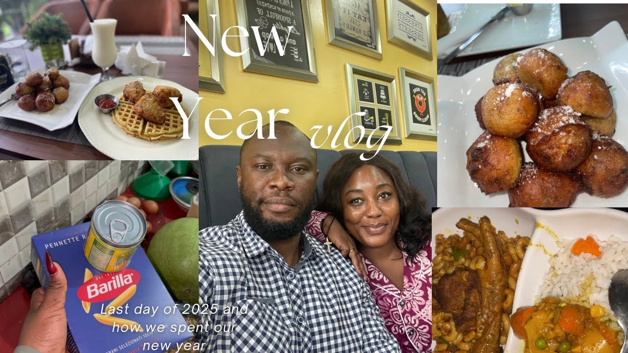 NEW YEAR VLOG: SHOPPING ||COOKING|| HOSTING || BRUNCH DATE WITH HUBBY. 
