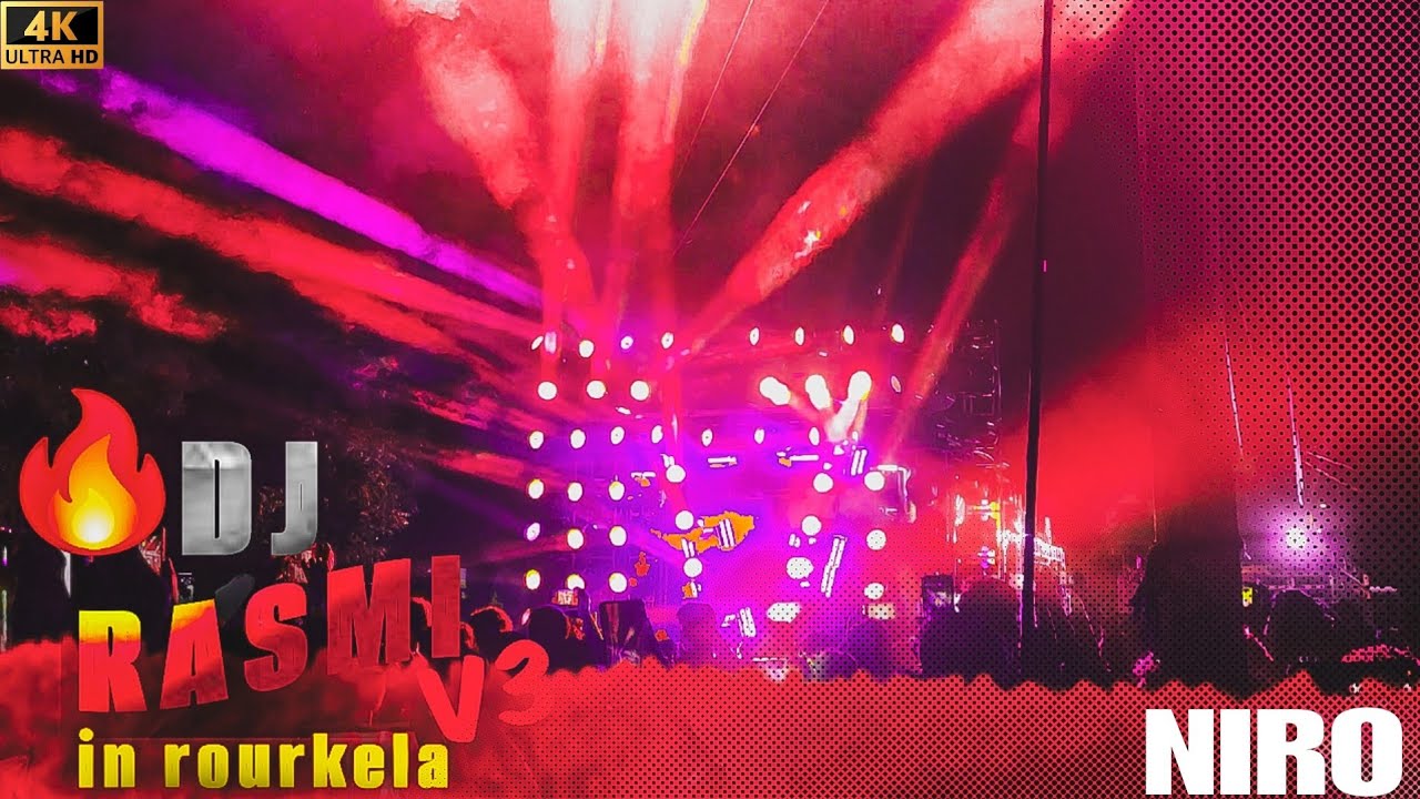 Dj Rasmi V3🔥first time in rourkela | Powerful performance | HD Quality sound⚡️| 2024 | NIRO