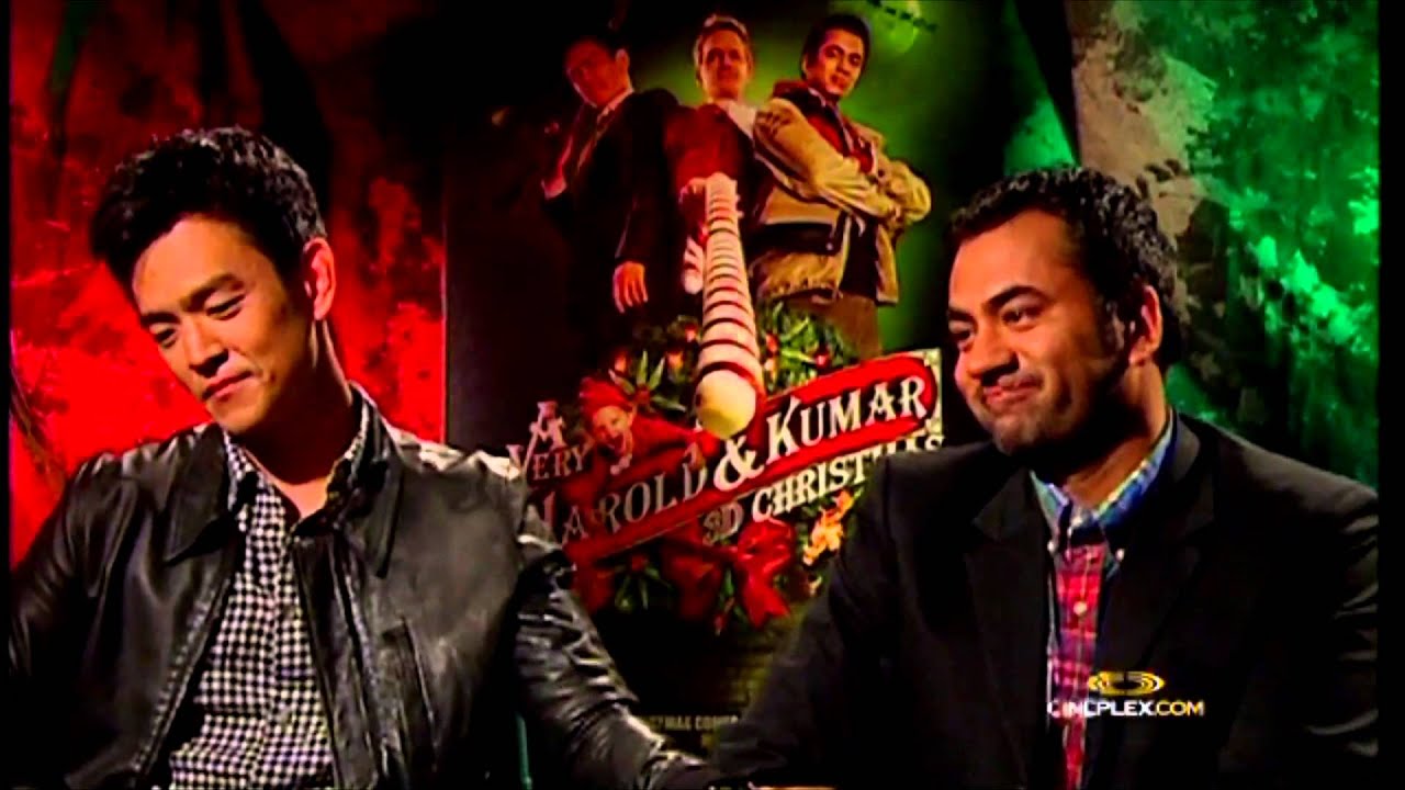Kal Penn and John Cho, A Very Harold & Kumar 3D Christmas - Cineplex Interview