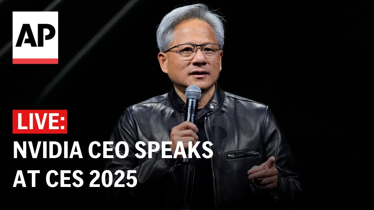 CES 2025 LIVE: NVIDIA CEO Jensen Huang's keynote speech (RTX 5090 announcement)